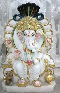 marble ganesh statue