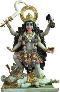 Marble Kali Mata Statue