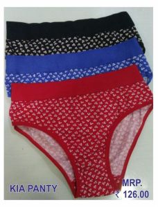 Ladies Branded Cotton Panty