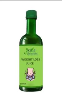 Aushadhi Weight Loss Juice, Packaging Type : Bottle