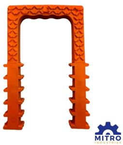 Orange PVC Foot Step