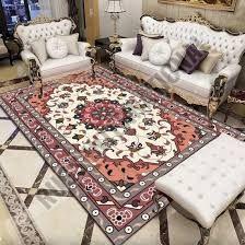 Polyester Printed Handmade Floor Carpets For Home, Office, Hotel