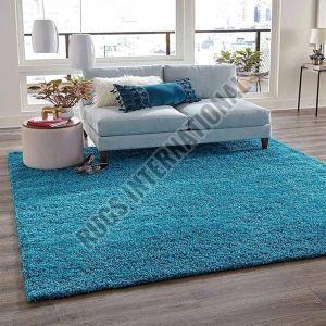 Cotton Plain Square Floor Carpets For Homes, Offices