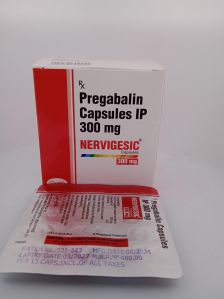 Nervigesic Pregabalin Capsules, Packaging Size : 10x10 Pack