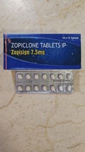 Zopisign 7.5 Mg Zopiclone Tablets