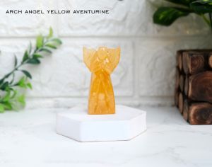 Crystal Yellow Aventurine Arch Angel