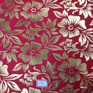 Chiffon Foil Print Fabric For Making Garments