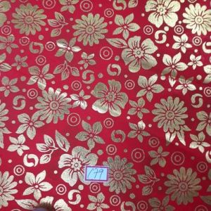 Cotton Foil Printed Fabric For Textile Industry