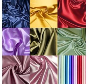 Plain Satin Fabric