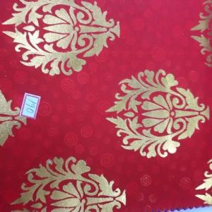 Polyester Roto Foil Print Fabric For Textile Industry