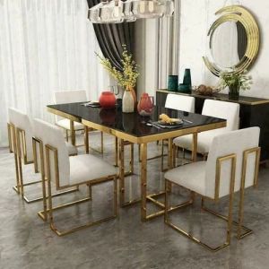 Brass Dining Table