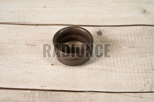 1014 Brown Ash Ribbed Bowl For Food Serving