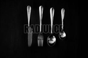 1063 Stainless Steel Dining Glossy Finish Cutlery Set Of 4 Pcs