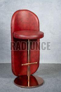 MBS001 Maroon Custom Designed Bar Stool