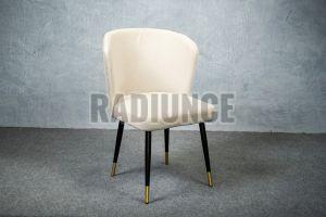 OWCWC001 Off White Comfy Curved Wooden Chair