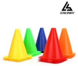 Plain Plastic Marker Cones, Color : Multicolor