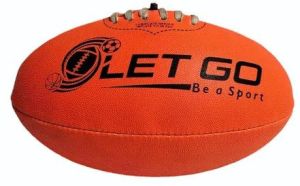 Letgo Sports Orange Rugby Ball