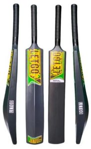 Polished Plastic Cricket Bat For Sports