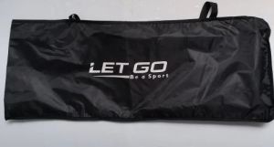 Letgo Sports Polyster Polyester Cricket Kit Bag, Color : Black