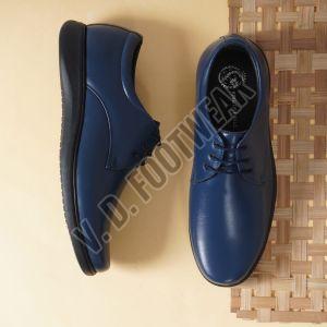 Mens Blue Formal Shoes