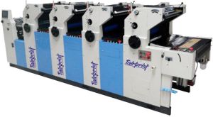 4 Color Non Woven Offset Printing Machine