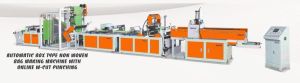 Non Woven Bag Making Machine With Online W Cut Punching