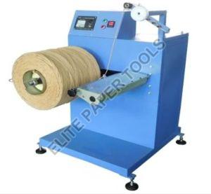 Automatic Mild Steel Paper Rope Rewinder Machine, Weight : 150 Kg