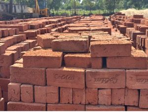 Red Clay Bricks For Construction, Floor, Partition Walls