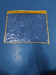 PVC Nonwoven Single Saree Cover, Color : Transparent