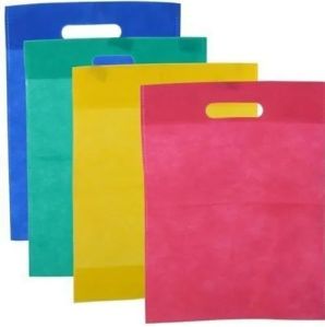 Plain D Cut Non Woven Bag