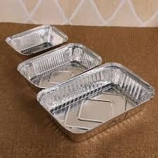 Aluminium Foil Container For Packaging Food