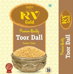 Natural RV Gold Toor Dal For Cooking