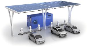 Solar EV Charging Station