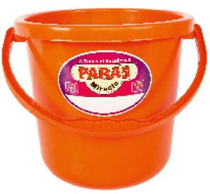 Paras Miracle 16 Ltr Plastic Bucket, Shape : Round