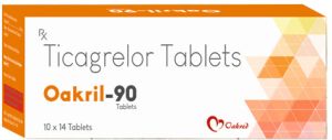 oakril-90 Ticagrelor Tablets