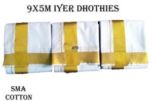 9 X 5 M Zari Border Dhoti