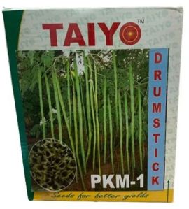 Taiyo PKM-1 Drumstick Seeds 3-5%, Packaging Type : Plastic Packet, Packaging Size : 100gm