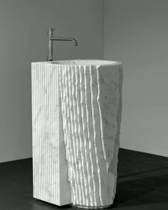 Marble Pedestal Wash Basin