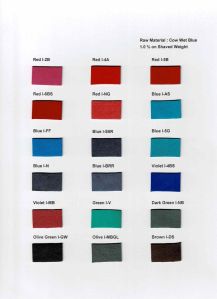 Shidocid Leather Dyes For Tanneries