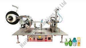 Flat and Square Bottle Sticker Labelling Machine