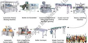 Automatic Electric Stainless Steel Liquor Packaging Line