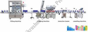 Harikrushna Machines Automatic Lotion-cream Packaging Line