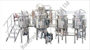 Automatic Stainless Steel Ointment Liquid Manufacturing Plant, Voltage : 440V