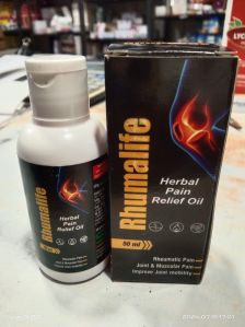 Rheumalin Pain Killer Oil, Packaging Type : Plastic Bottle