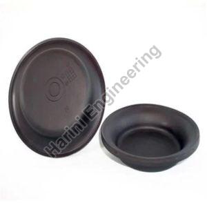 Black NBR Molded Diaphragm, For Industrial, Size : 12 Inch