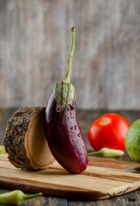 A Grade Brinjal, Color : Violet