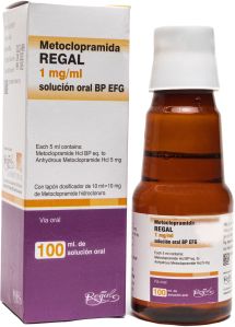 Metoclopramida Regal 1mg/ml Suspension