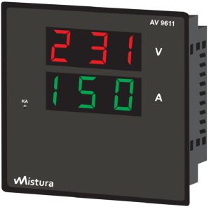 DIGITAL VOLT+AMPERE COMBINE METER