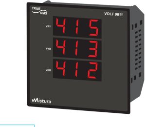 THREE PHASE VOLT METER