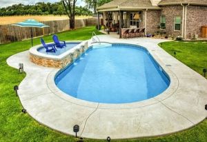 Oval Shape Swimming Pool Construction Service